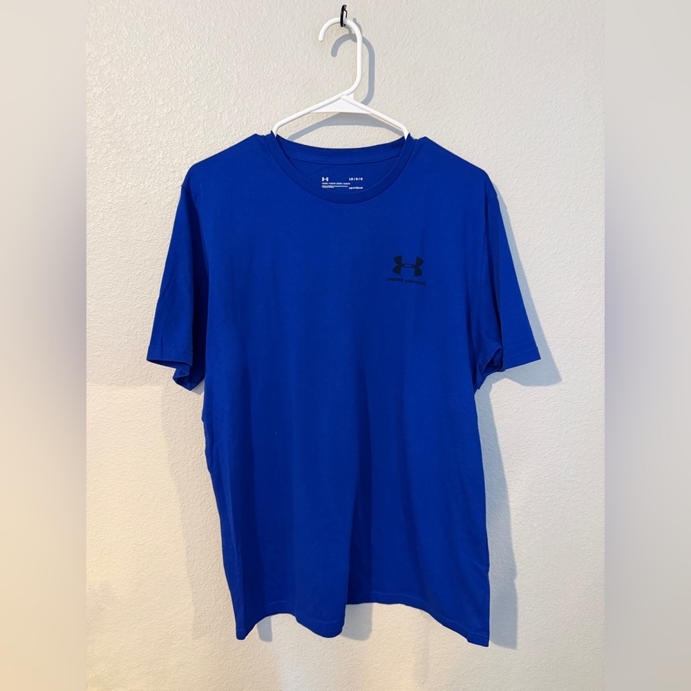 Under Armour Men's Royal Blue Short Sleeve Shirt
